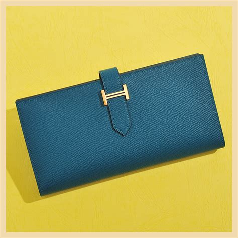 hermes royal blue wallet|hermes wallet price list.